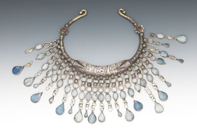 A Massive Ethnic Silver Collar