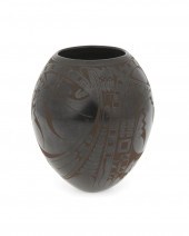 A MATA ORTIZ BLACKWARE POTTERY