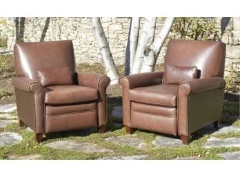 A matched pair of BarcaLounger
