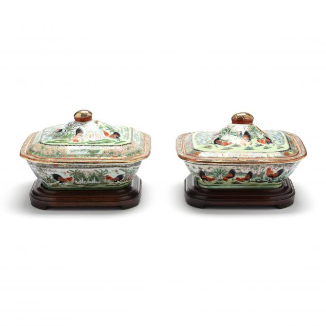 A MATCHED PAIR OF CHINESE