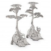 A MATCHED PAIR OF MODERN FIGUR