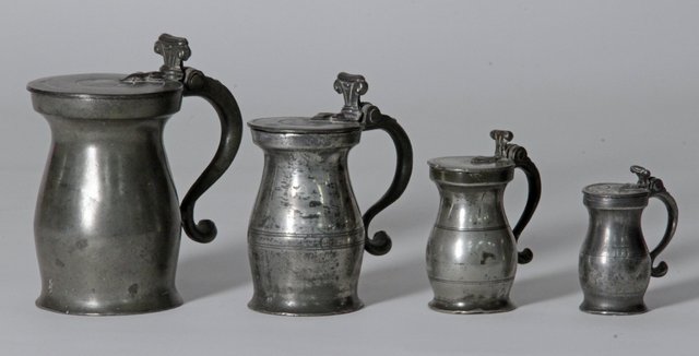 A matched set of four English