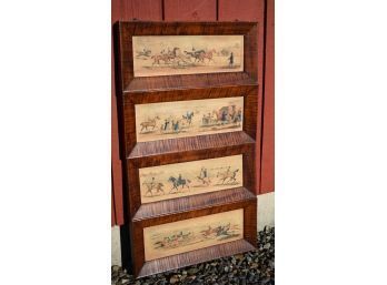 A matched set of four antique
