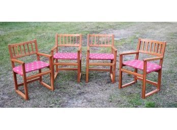 A matched set of four cherry