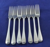 A matched set of seven Dutch s