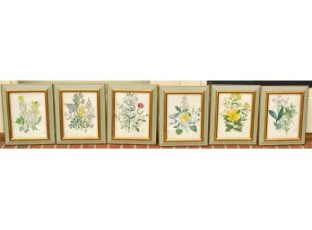A matched set of six antique
