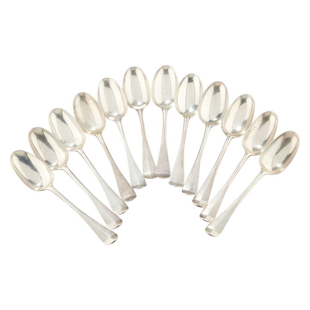 A MATCHED SET OF TWELVE GEORGE