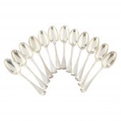 A MATCHED SET OF TWELVE GEORGE