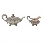 A MATCHED VICTORIAN STERLING T
