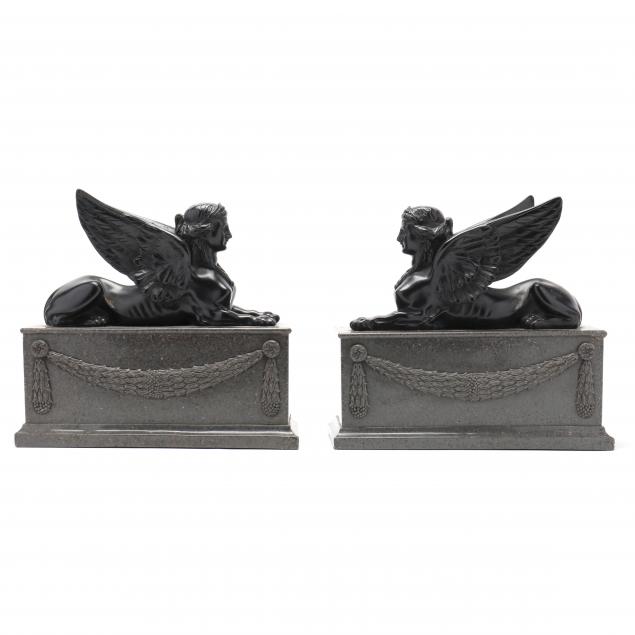 A MATCHING PAIR OF FEMALE GRECIAN