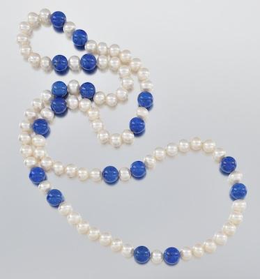 A Matinee Strand of Cultured Pearls