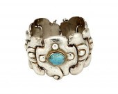 A MATL SILVER LINK BRACELET WI