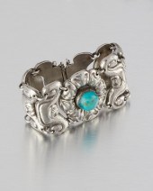 A MATL STERLING SILVER AND TUR