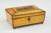 A Mauchline Trinket Box With a