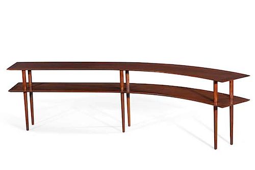 A MAURICE FLEISHMAN CUSTOM TWO TIER