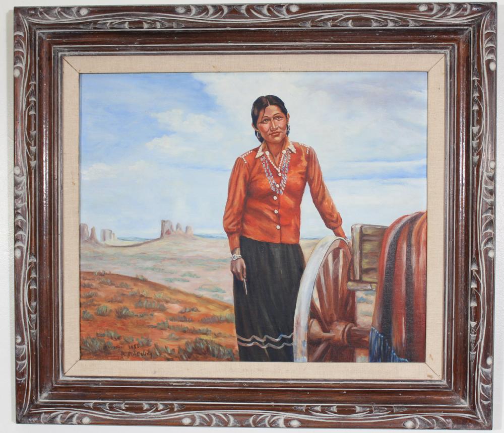 A. MCCLUNG OIL ON BOARDA. McCLUNG