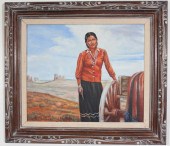 A. MCCLUNG OIL ON BOARDA. McCL
