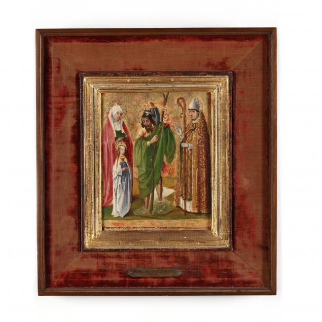 A MEDIEVAL DEVOTIONAL PAINTING