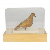 A MEDITERRANEAN RED CLAY FIGUR