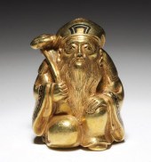 A MEIJI PERIOD HIGH KARAT GOLD