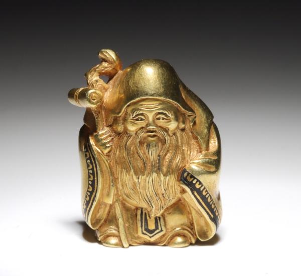 A MEIJI PERIOD HIGH KARAT GOLD