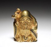 A MEIJI PERIOD HIGH KARAT GOLD