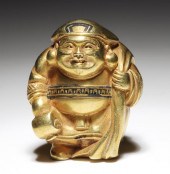 A MEIJI PERIOD HIGH KARAT GOLD