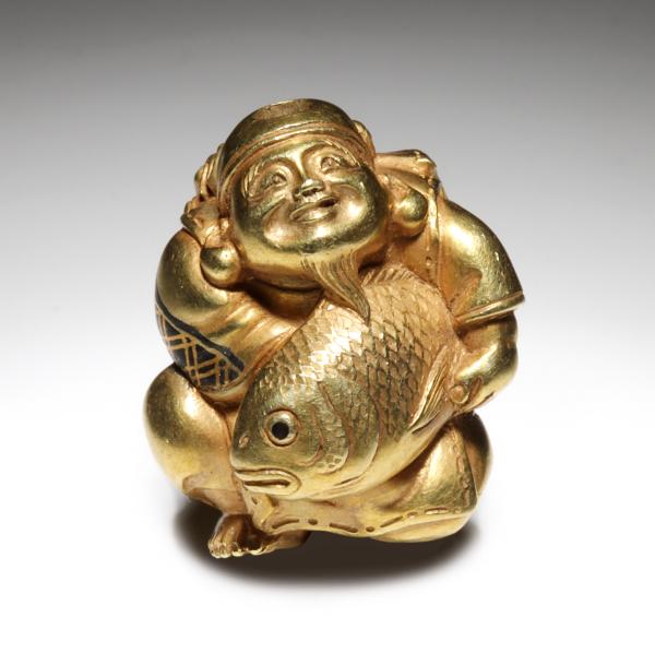 A MEIJI PERIOD HIGH KARAT GOLD