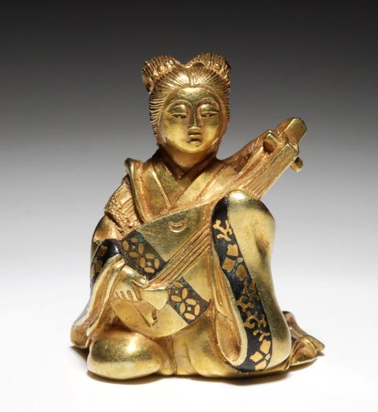 A MEIJI PERIOD HIGH KARAT GOLD