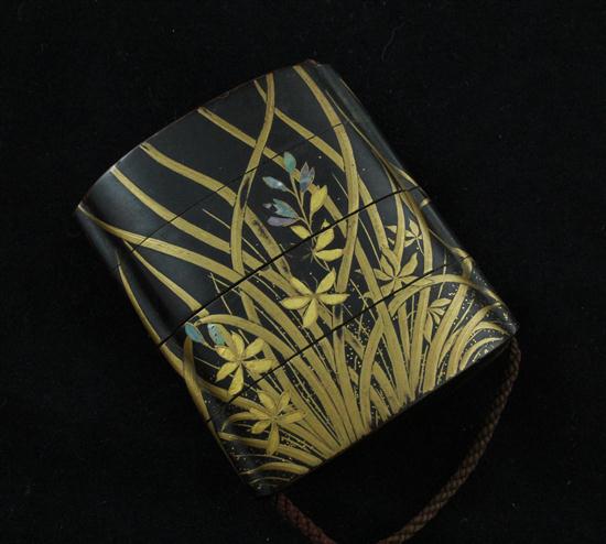 A Meiji period three-case somada