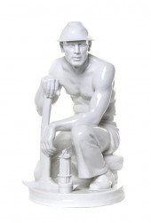 * A Meissen Blanc de Chine Fig
