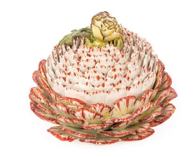 A Meissen flower box and cover,