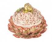 A Meissen flower box and cover