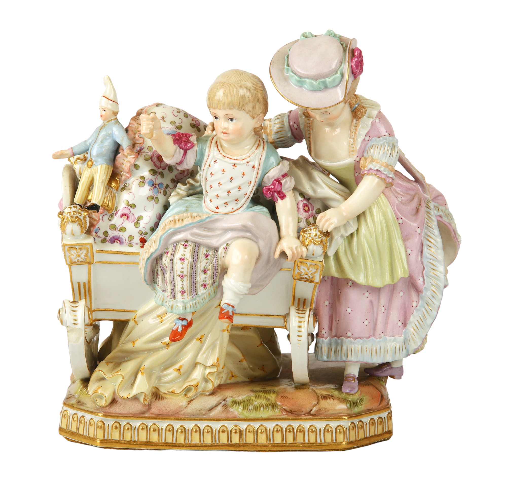 A Meissen Group, "Amusement De