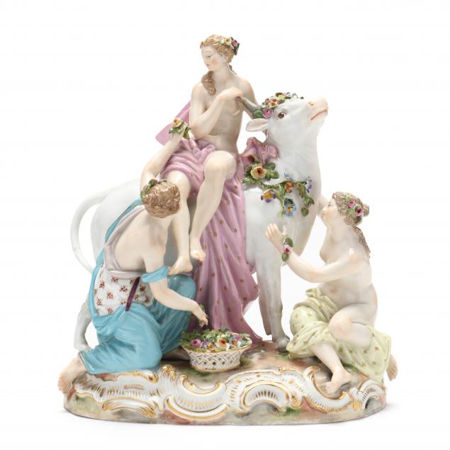 A MEISSEN GROUP OF EUROPA AND THE