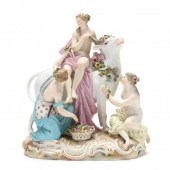 A MEISSEN GROUP OF EUROPA AND