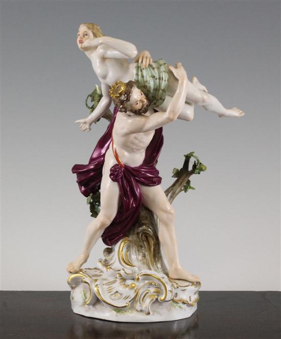A Meissen group of the 'Rape of