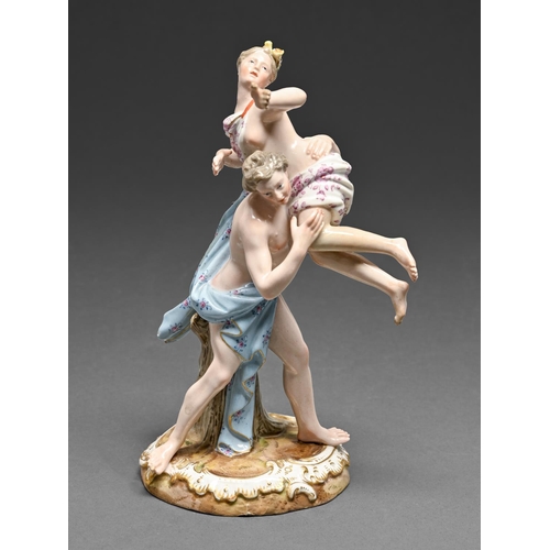 A Meissen group of the rape of a