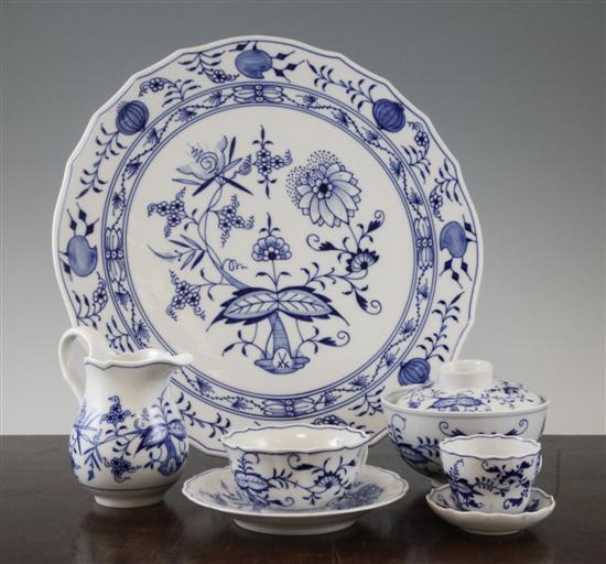 A Meissen onion pattern forty six