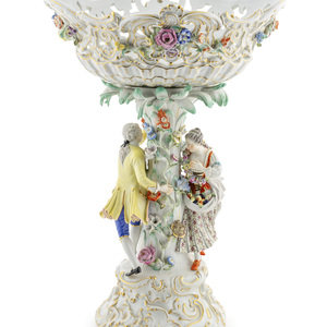 A Meissen Porcelain Centerpiece