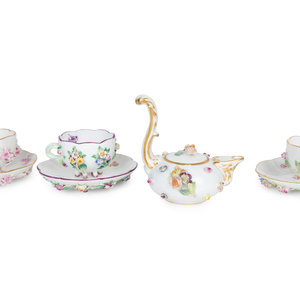 A Meissen Porcelain Chocolate