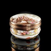 A MEISSEN PORCELAIN CIRCULAR S