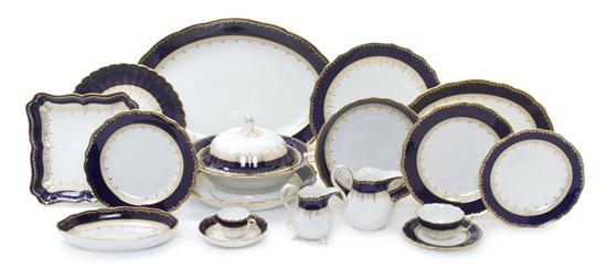 * A Meissen Porcelain Dinner