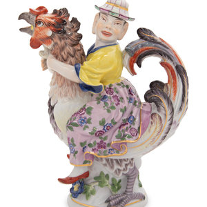 A Meissen Porcelain Figural