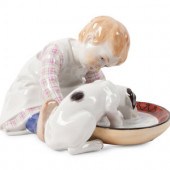A Meissen Porcelain Figural Gr