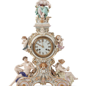 A Meissen Porcelain Figural