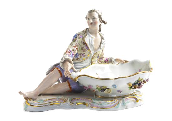A Meissen Porcelain Figural