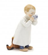 * A Meissen Porcelain Figure K
