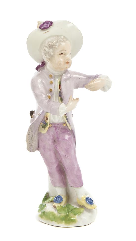 *A Meissen Porcelain Figure