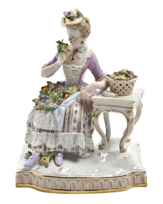 *A Meissen Porcelain Figure